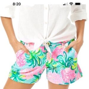 Lilly Pulitzer Callahan Women's Shorts in Pineapple Shake